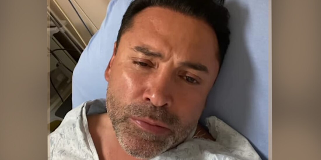 Óscar de la Hoya dio positivo a COVID-19