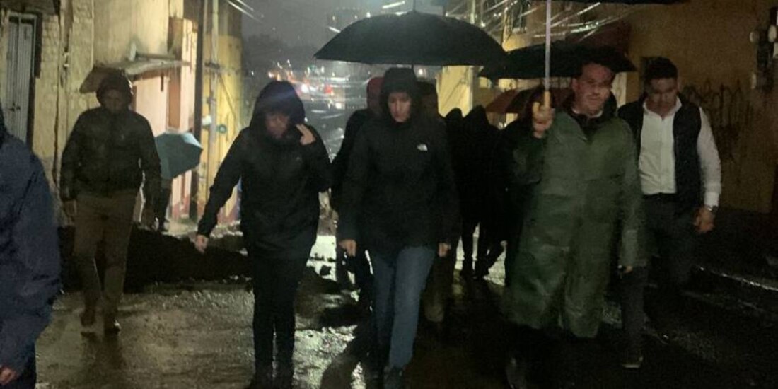 Alcaldía Álvaro Obregón lamenta muerte de trabajador tras derrumbe en obra de drenaje.