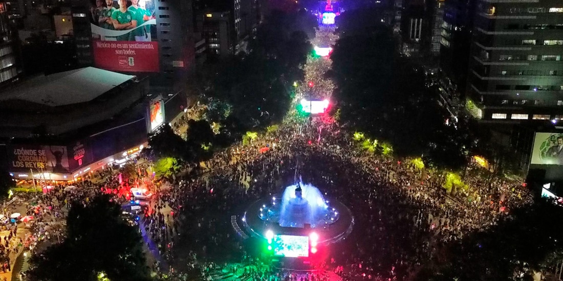 Refuerzan seguridad para Reforma y limitan aforo en el Ángel y el Zócalo