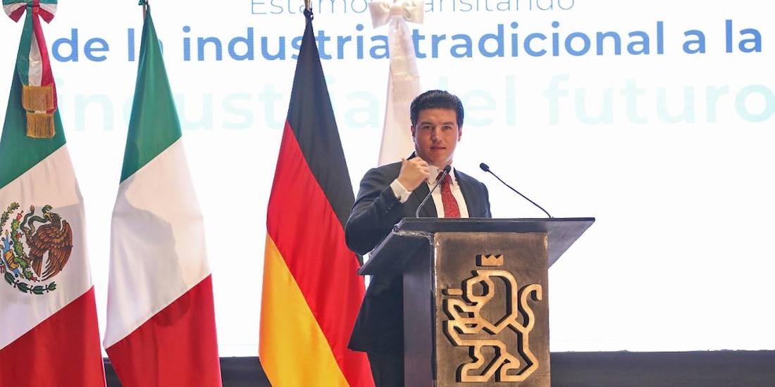 America's Mobility of the Future consolida a NL como hub mundial de electromovilidad, dice Samuel García.