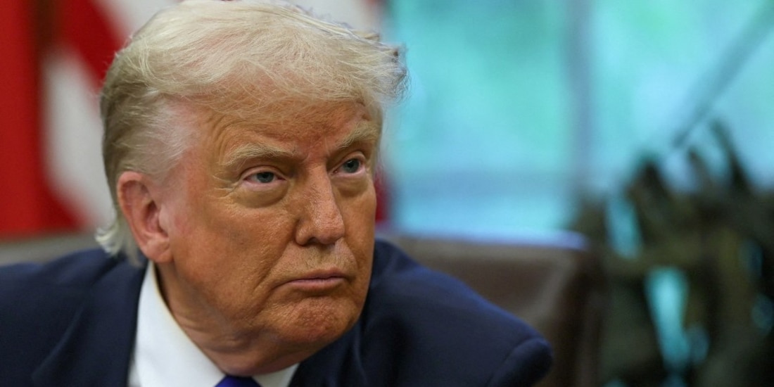 El presidente de Estados Unidos, Donald Trump, durante un acto en la Casa Blanca