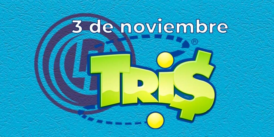 Resultados del Tris de hoy 3 de noviembre del 2024.
