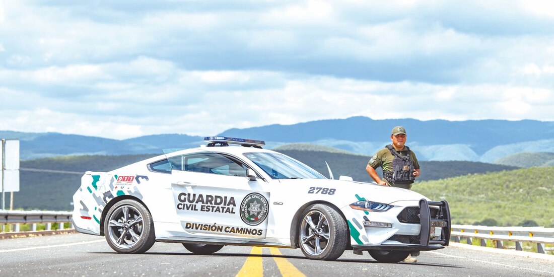 Operación de la Guardia Civil en San Luis Potosí.
