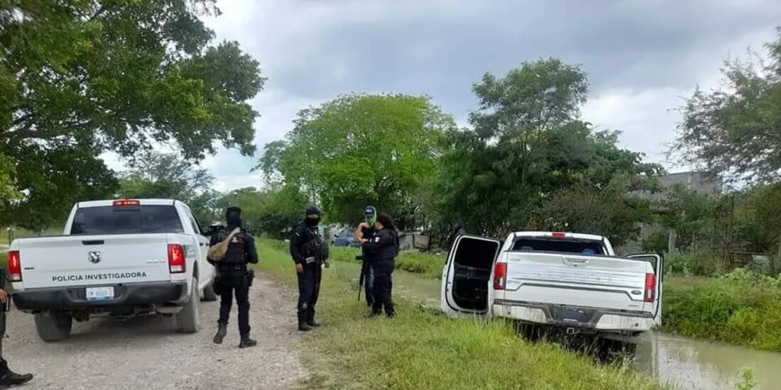 Parte del operativo donde fueron localizados los ciudadanos estadounidenses.