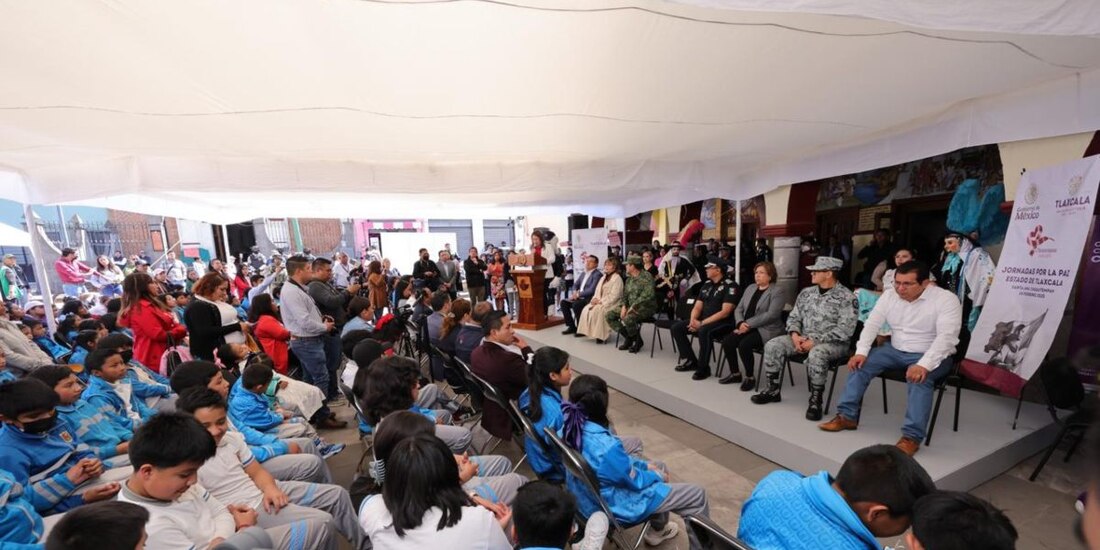 Tlaxcala pone en marcha las Jornadas por la Paz en Chiautempan.