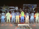 Autoridades federales y estatales detuvieron a "El Blas", señalado como lugarteniente de "La Barredora", durante un operativo en Villahermosa.