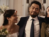 Los actores: Hugo “El Cojo Feliz” al centro, junto a Ricardo Pérez y Lourdes Echevarría.