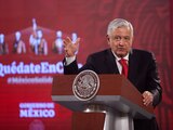 El presidente de México, Andrés Manuel López Obrador, el 22 de julio de 2020.