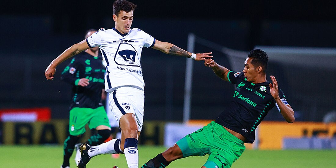 Santos se enfrenta a los Pumas en la Jornada 8 de la Liga MX.