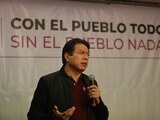 Mario Delgado, líder de Morena a nivel nacional.
