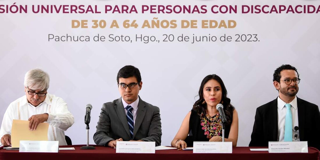 Pensión Universal para Personas con Discapacidad arranca en julio en Hidalgo.