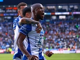 Enner Valencia festejando su gol ante el Toluca.
