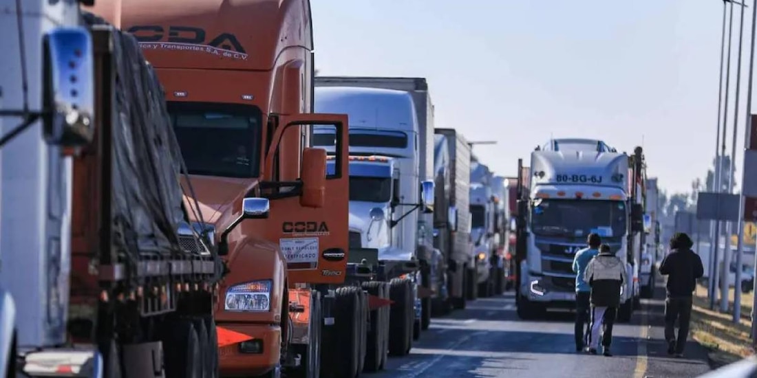 Paro en varias carreteras este 6 de abril