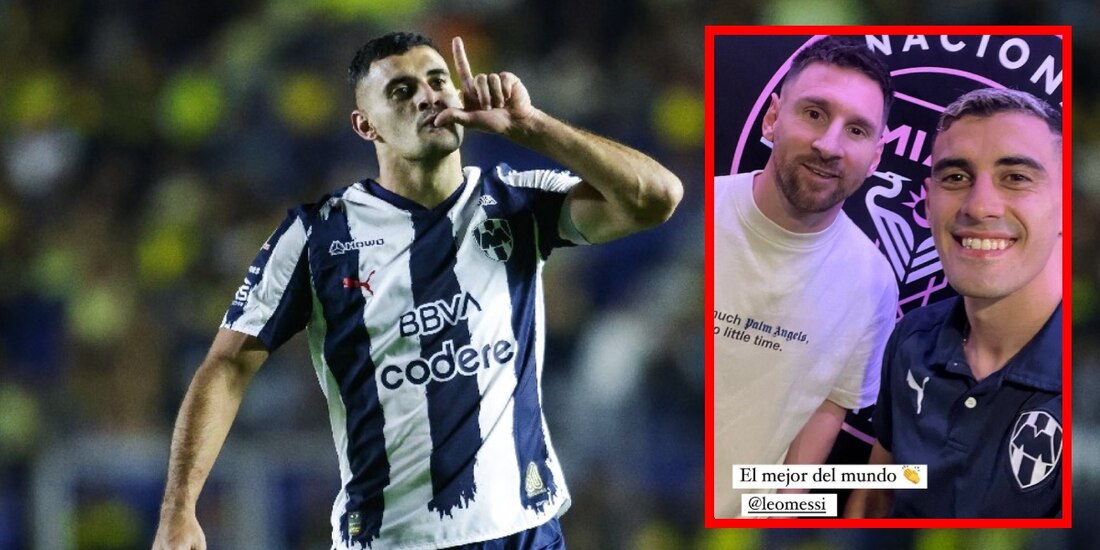 Lionel Messi sería factor para el fichaje de Germán Berterame