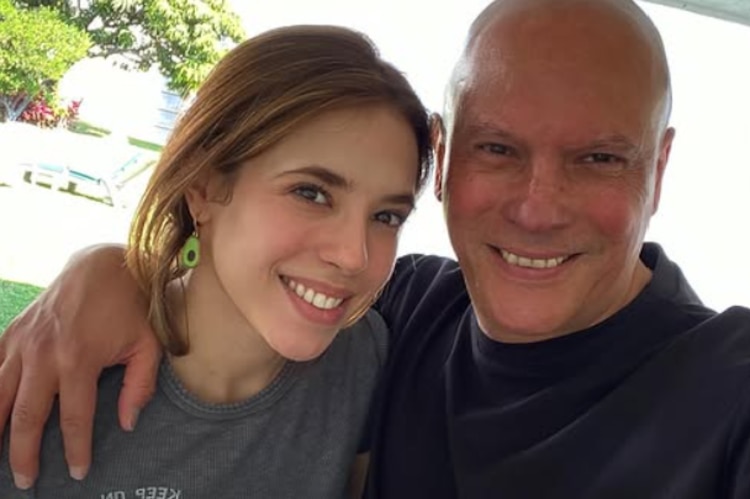 Arantza Ruiz y su papá Alejandro Ruiz