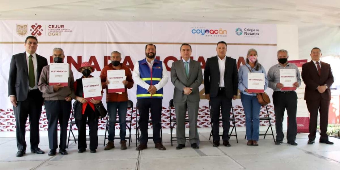 “Con estos trabajos tendrán al alcance de su mano la oportunidad y tranquilidad de ordenar sus escrituras o decidir con antelación la sucesión de sus bienes que han construido", señaló el alcalde Giovani Gutiérrez Aguilar.