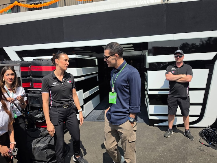 Rafa Márquez, DT de la Selección Mexicana, presente en el GP de México en el Autódromo Hermanos Rodríguez