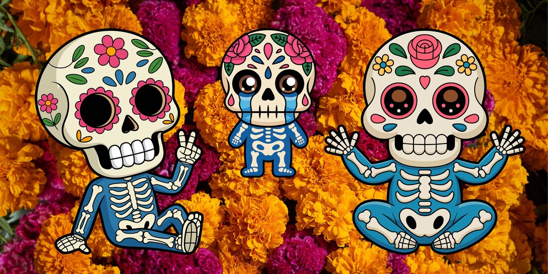 Calaveritas para Día de Muertos