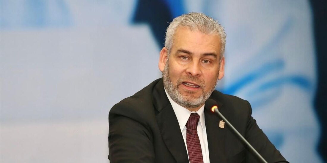 El Gobernador de Michoacán, Alfredo Ramírez Bedolla.