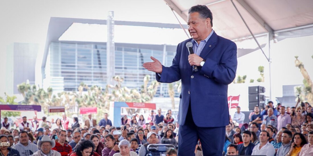 Julio Menchaca concluye las Rutas de la Transformación de 2023 en Hidalgo.