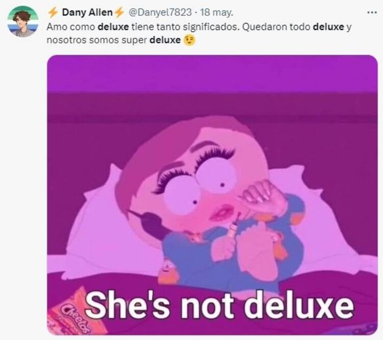 Deluxe, deluxe y más deluxe. Todo está deluxe.