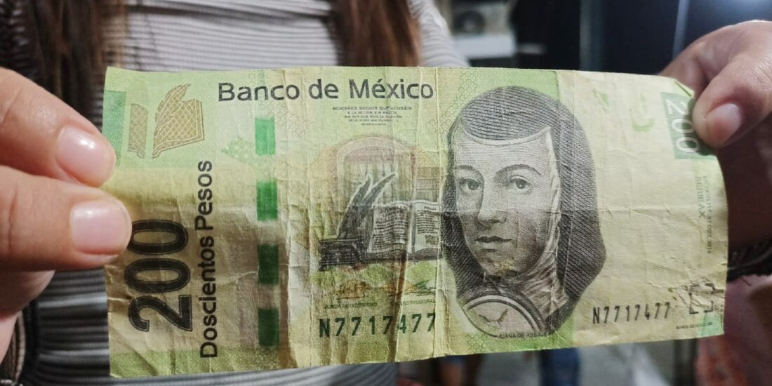 Los billetes más falsificados se registraron en la CDMX y el Estado de México.