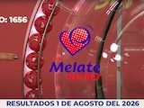 Resultados del Melate Retro en su sorteo 1656, celebrado este sábado 1 de agosto del 2026.