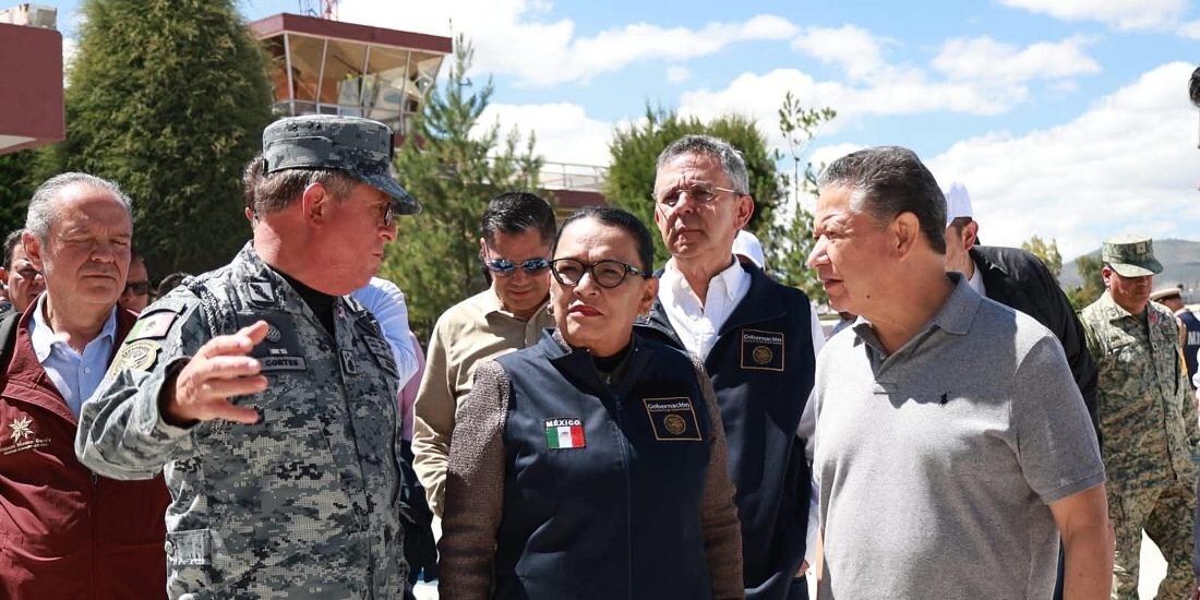 Rosa Icela Rodríguez supervisa acciones de ayuda humanitaria a comunidades de Hidalgo.
