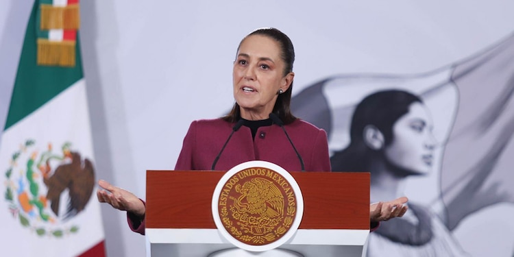 La Presidenta Claudia Sheinbaum Pardo