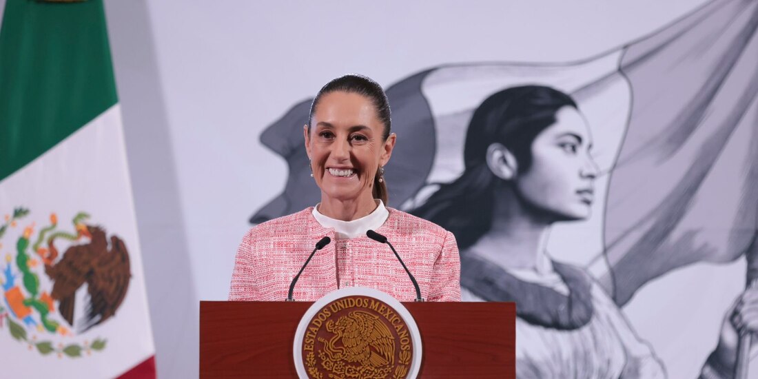 Claudia Sheinbaum, Presidenta de México.