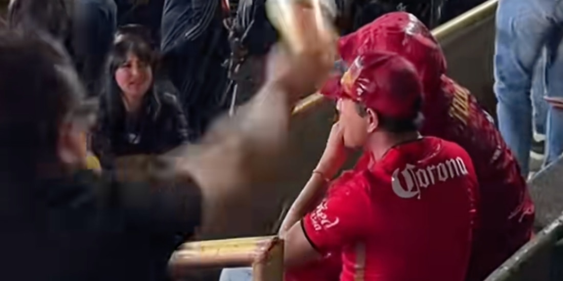 Aficionados de Pumas agreden a dos hinchas del Toluca en CU