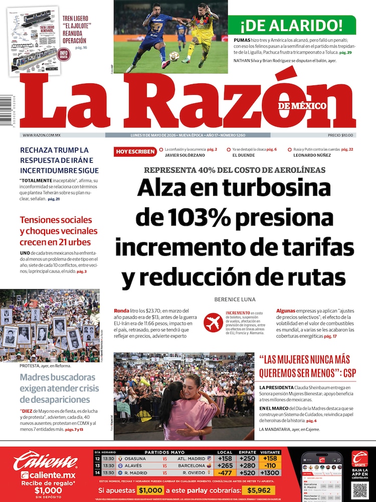 La Razón 11 Mayo 2026