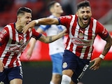 Alexis Vega festeja el gol con el que Chivas venció a Puebla en la Fecha 14 de la Liga MX, el pasado 10 de septiembre.