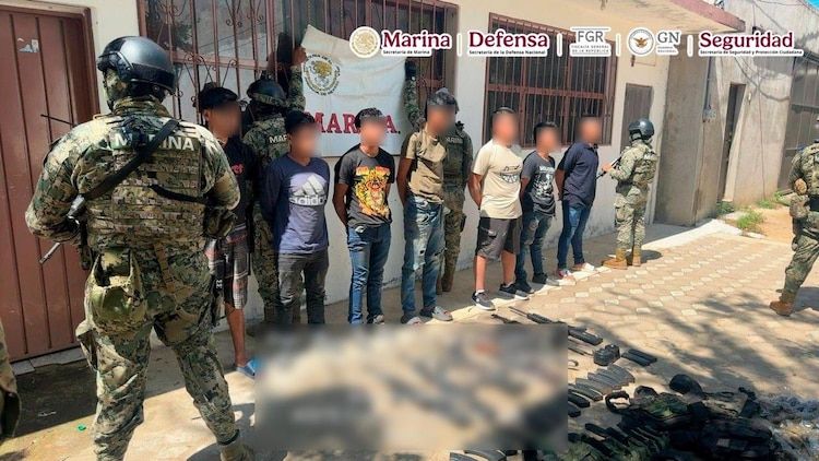 Siete presuntos generadores de violencia fueron detenidos en la Costa Grande.