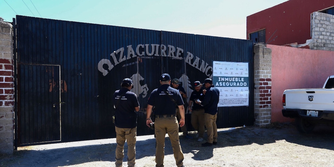 Rancho Izaguirre, en Teuchitlán, Jalisco.