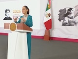 La Presidenta de México este martes en conferencia de prensa.
