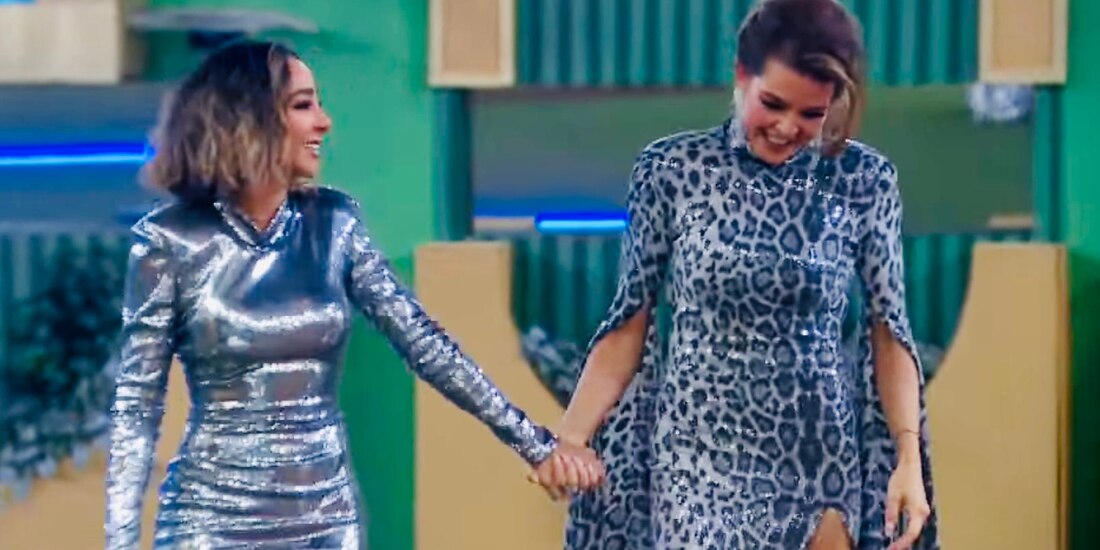 Así fue el emotivo mensaje de despedida de Manelyk y Alicia Machado en La casa de los famosos