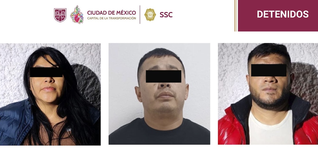 Los detenidos por la autoridad.