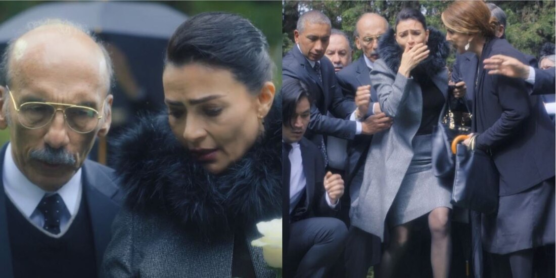 El funeral que aparece en la nueva temporada de Betty la Fea