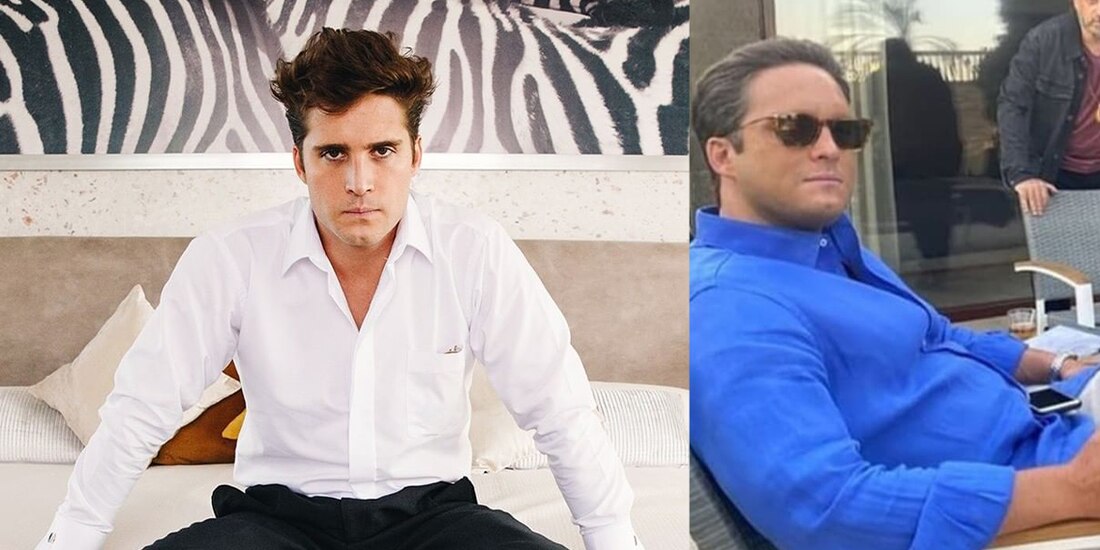 Luis Miguel, la serie 3: Filtran FOTOS de Diego Boneta como Luismi viejo y maduro
