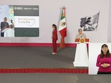 Rosa Icela Rodríguez acudió este martes a la Mañanera de CSP.