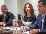 Diego Sinhue busca atraer inversiones a Guanajuato en reunión con empresarios de España.