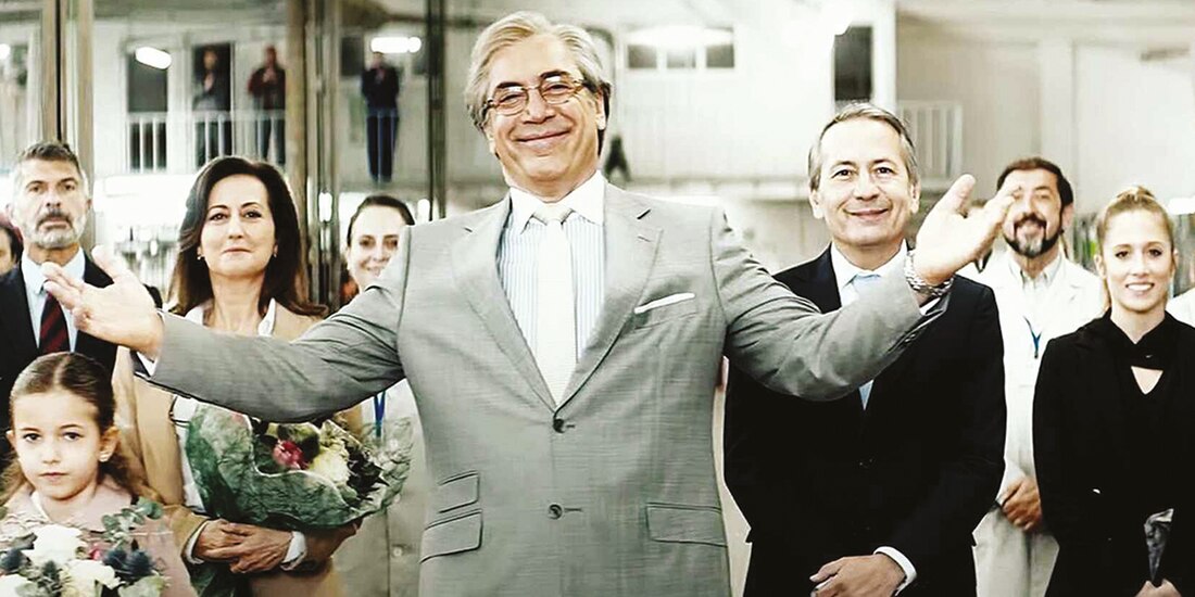 Javier Bardem (centro), en un fotograma del filme.