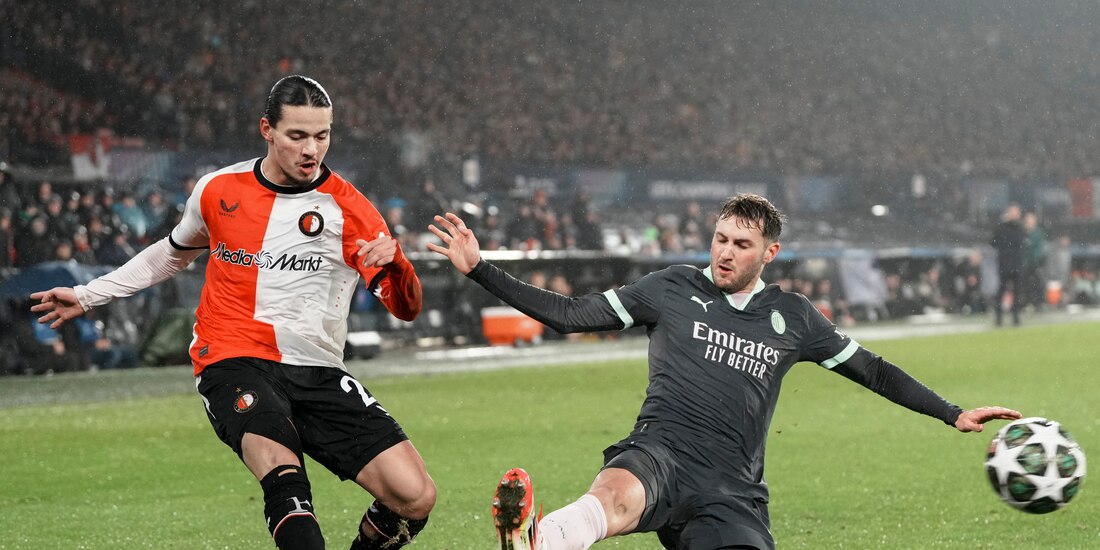 Santi Giménez se vio las caras ante su ex equipo.