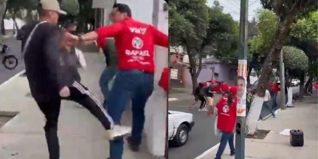 El candidato a una diputación Rafael sufrió agresiones.