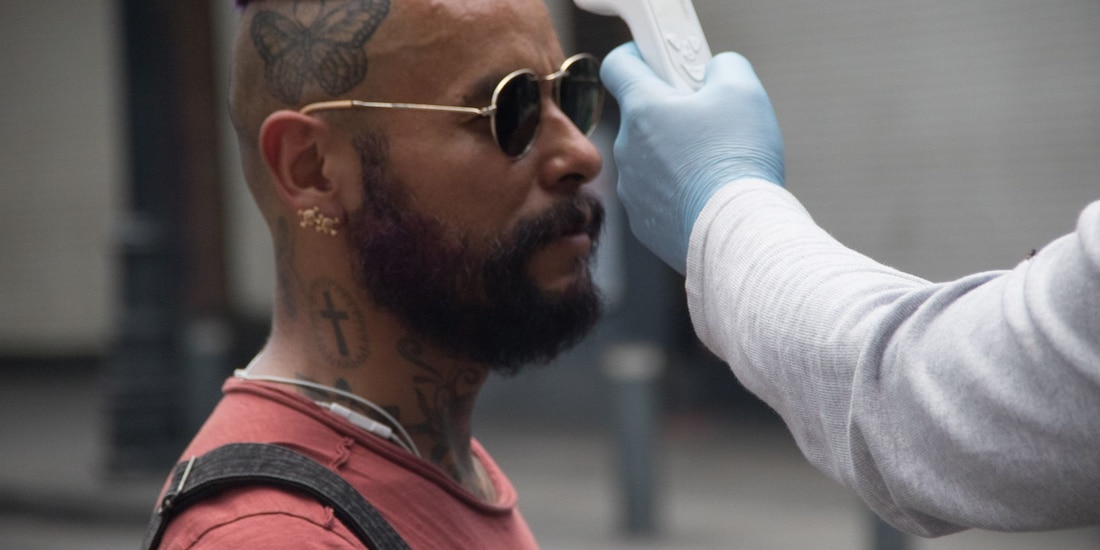 Filtros sanitarios en las calles de la Ciudad de México