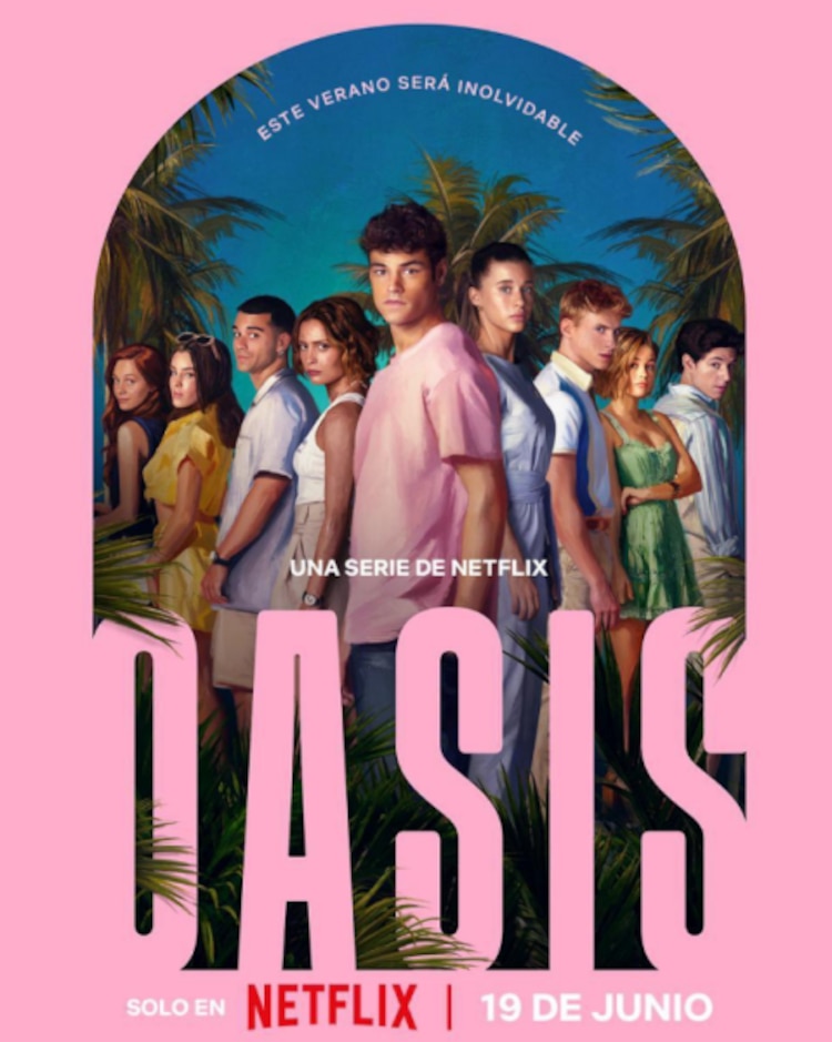 Póster de 'Oasis', serie disponible en Netflix