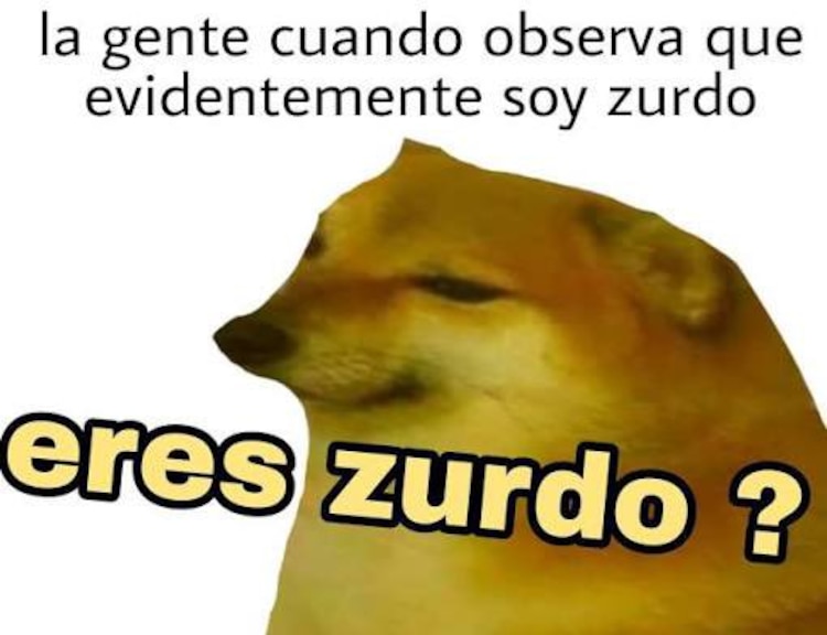 Meme Día del Zurdo