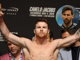 "Canelo" lanzó una dura amenaza a Lionel Messi