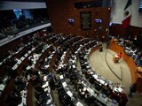 Sesión vespertina de este martes 24 de septiembre en el Senado de la República.
